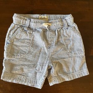 Hatley seersucker shorts, size 4